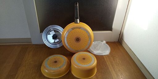ティファール☆フライパン等の6点セット☆フランス製☆T-FaL