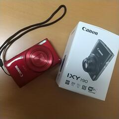 中古カメラ Canon IXY190レッド