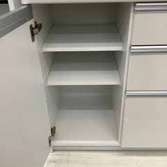 ☆【ニトリ】レンジボード 食器棚 キッチン収納 幅約90cm ?自社配送時 