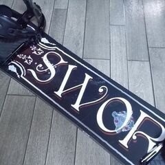シムス スノーボード SWORD 155cm キャンバー バインディング付き SIMS