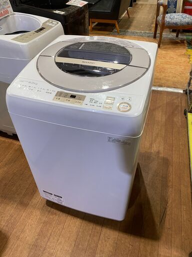 【愛品館市原店】SHARP 2017年製 9.0Kg洗濯機 ES-GV9A-N 【愛市I4S030851-104】