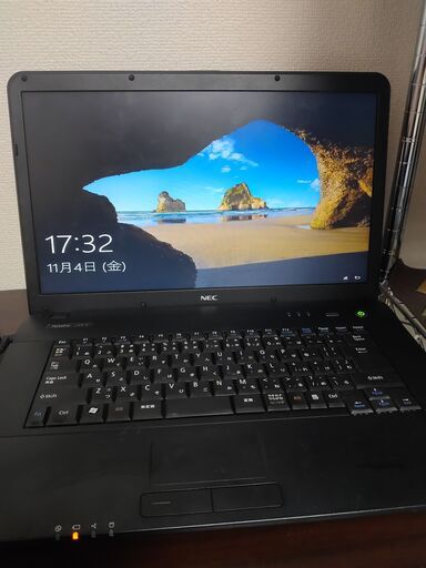NEC Core i5搭載 メモリ4G 　高速SSD　CDDVD　 大画面15.6インチ液晶　Wifi対応