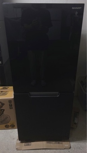 【美品】SHARP152Lノンフロン冷凍冷蔵庫