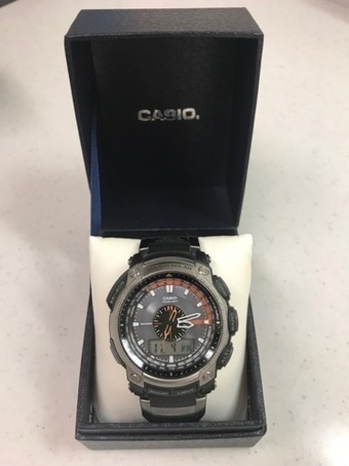 美品 CASIO プロトレック 電波ソーラー 腕時計