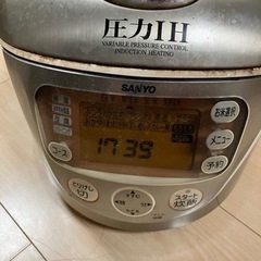 SANYO 圧力IH ジャンク品　ジャー炊飯器