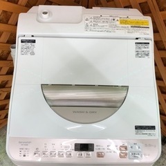 愛品館江戸川店】シャープ5.5Kg全自動洗濯乾燥機（2021年製）お問合せ 