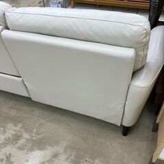 ⭐️おすすめ品⭐️NITORI ニトリ 本革 3P 三人掛け 電動ソファ 幅206✕奥行98㎝✕高さ100㎝ 1104-04