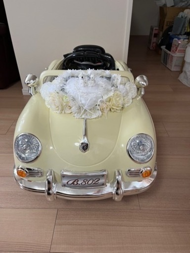 ラジコンカー　結婚式　ポルシェ リングガール リングボーイ