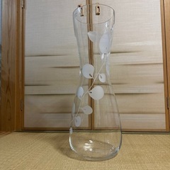 イケア　ガラス特大花瓶セット