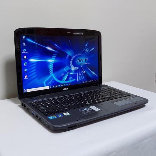 ノートパソコン acer aspire5740-13F 8GB/500GB/i3 Win10