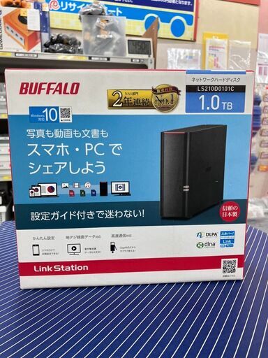 新品 未開封BUFFALO ネットワークハードデスクバッファロー LS210D0101C4795