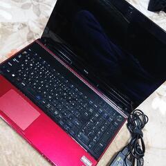 NEC PC-LS150R SR レッド Win8.1 DVDドライブ不具合あり