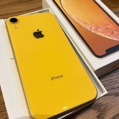 iPhoneXR yellow イエロー　64GB SIMフリー