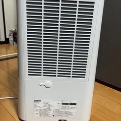 シャープ 衣類乾燥機 除湿機 12L / プラズマクラスター 7000 スタンダード 14畳 / 2020年モデル ホワイト CV-L120-W