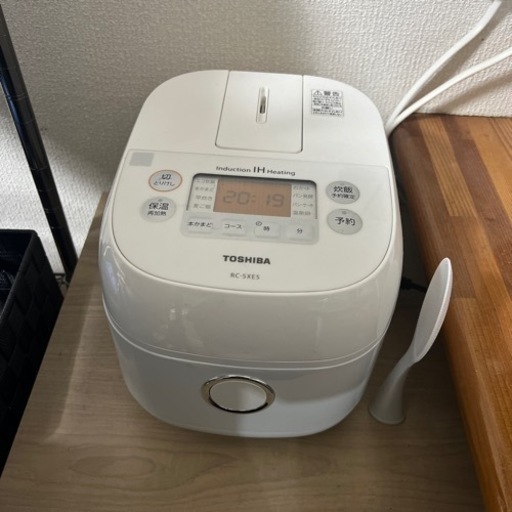 TOSHIBA IH 炊飯器　3号だき　定価18000円