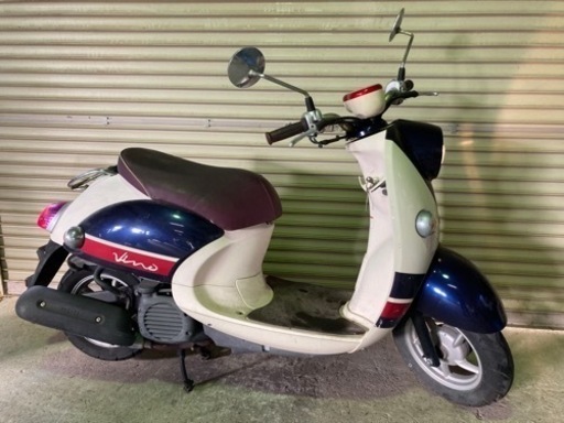 【売約済】実働 BT新品 ヤマハ SA37J ビーノ 4スト原付 インジェクションバイク スクーター 人気色トリコロールカラー