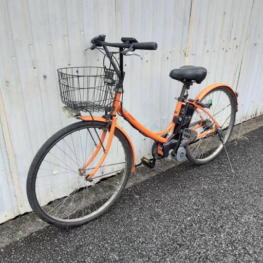 4160電動アシスト自転車 電動アシスト自転車　2010年パナソニック　A girl　バッテリー　充電器　鍵1本　電動自転車