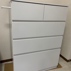 取引中【LOWYA 新古品】収納チェスト 幅80, 奥行42, ...