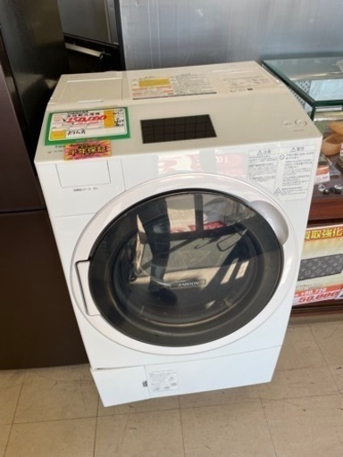 ★476 TOSHIBA ドラム式洗濯機 12/7kg ウルトラファインバブル 左開き 高年式　【リサイクルマート鹿児島宇宿店】