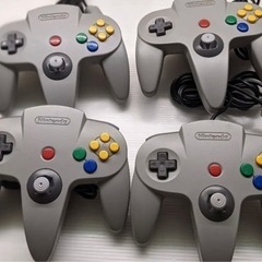 ニンテンドー64 ソフト・コントローラー付き！！