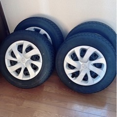 【決まりました】15インチスタッドレスタイヤとホイールセット