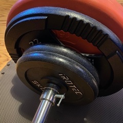 アイロテック バーベル 合計80kg　※現金手渡しでも可能です
