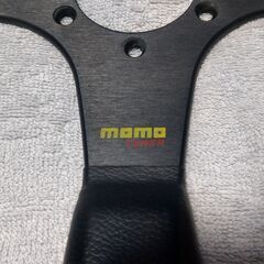 momo ステアリング　チューナー　TUNER 美品 MOMO（モモ） 日本正規品 ステアリング TUNER(Black spOKe) 35φ