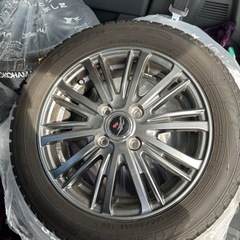 スズキ　軽4用アルミ&スタッドレスタイヤセット