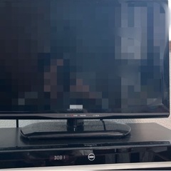 【ネット決済】19インチTV +Blu-rayレコーダー