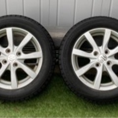 スズキ純正ホイール&BSタイヤ付き