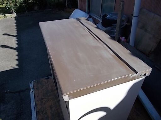 小型物置なので車の整備道具保管に最適！
