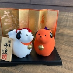 干支飾り(お正月用 陶器製)【半額❗️】