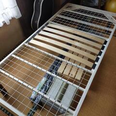 【配送有り！】無印　ベッドフレーム　シングル