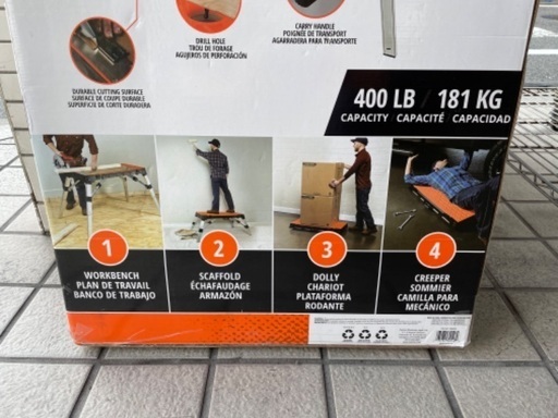 【新品】OMNI TABLE  4-IN-1 作業台