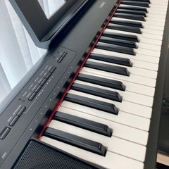 電子ピアノ　スタンド・椅子　ヤマハpiaggero NP-12BK（ブラック）