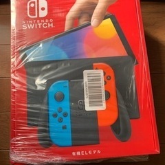 【値下げ中】Nintendo Switch 有機ELネオンブルー...