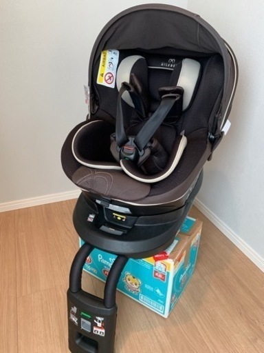 エールベベ クルット5i グランス 360°回転式 ISOFIX | www