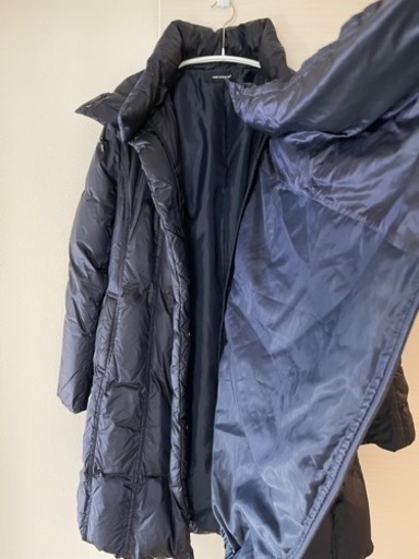 火曜まで！COMME CA DU MODE ダウンコート(ママコート) ネイビー L