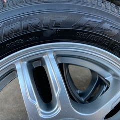 2019年製　スタッドレスタイヤ4本　アルミホイール付