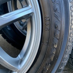 2019年製　スタッドレスタイヤ4本　アルミホイール付