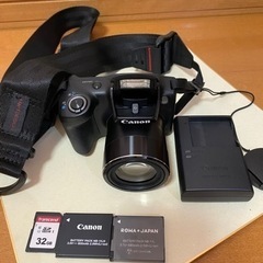デジカメ　【受付終了•売却済】Canon sx430isと付属品