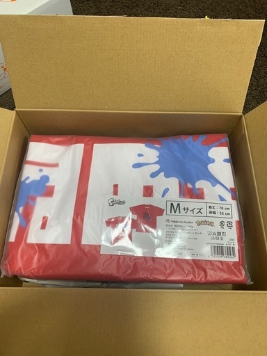 ポケモン　スプラトゥーン　tシャツ　炎　 Mサイズ