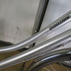 C333　限定特価　整備済み★ブリヂストン　タフループ★ 中古自転車 【27インチ　シルバー 】