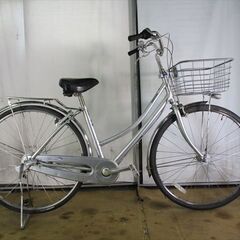 C333　限定特価　整備済み★ブリヂストン　タフループ★ 中古自転車 【27インチ　シルバー 】