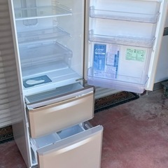MITSUBISHI三菱/3Dr冷蔵庫/335L/3ドア冷凍冷蔵庫/MR-C34Z-P1/2016年製