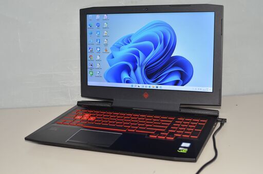 ゲーミングノートPC 最新Windows11+office SSD128GB+HDD1TB OMEN by HP Laptop 15-ce008TX 第7世代 i7/メモリ16GB/15.6インチ/GTX1050Ti