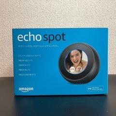 【ネット決済・配送可】Amazon ☆ Echo spot ★美...