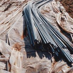 パイプハウス単棟5.4m×25.2m