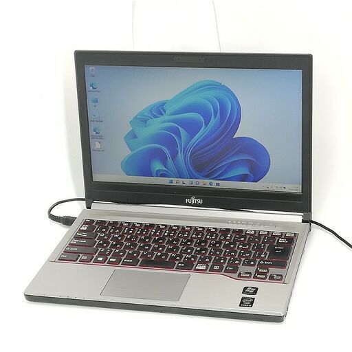 保証付 日本製 高速SSD 13.3型 ノートパソコン 富士通 E734/H 中古良品 第4世代 Core i5 8GB DVD 無線 Bluetooth Windows11 Office済