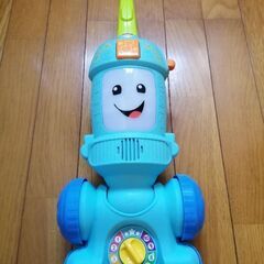 フィッシャープライス　掃除機　おもちゃ　光る　英語　日本語　数字
